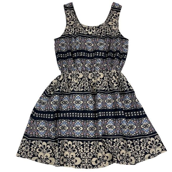 Atmosphere Dress Fit and Flare Elastic Waist Women's Size UK 10 Boho Pullover - Picture 1 of 8